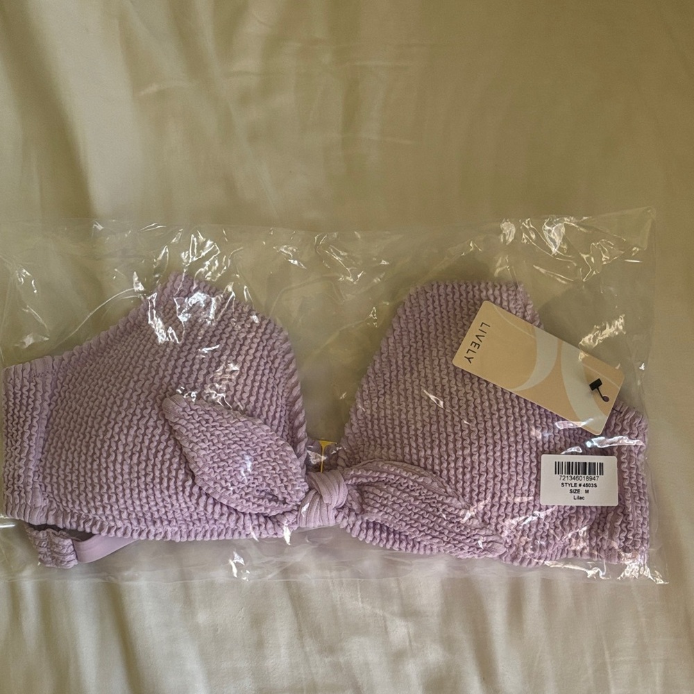 Lively Lilac Bikini Top